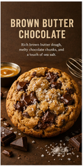 Brown Butter Chocolate Chunk Cookies