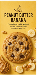 Peanut Butter Banana Cookies