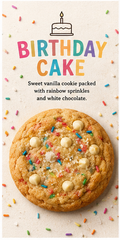 Birthday Cake Cookies